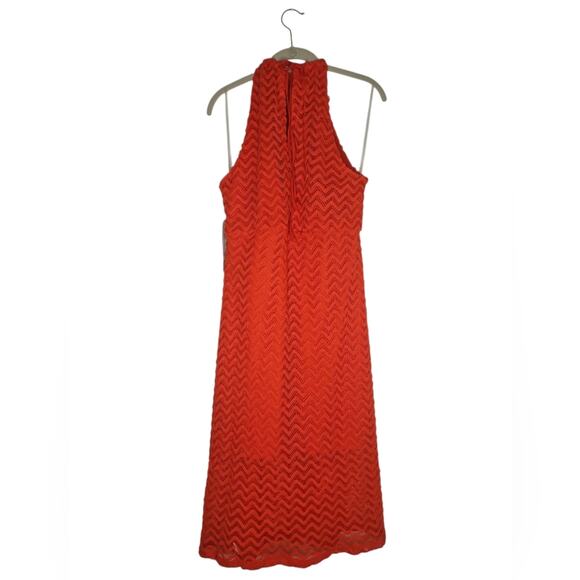 Madden NYC Chic Red Midi Dress with Timeless Appeal - Picture 6 of 10